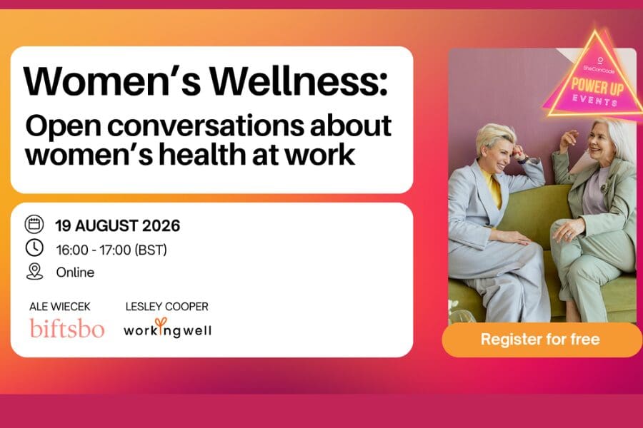 Power Up Webinar: In case you missed it: Women’s wellness: Open conversations about women’s health at work